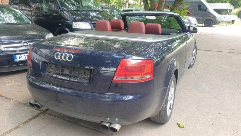 Audi A4 Cabrio, снимка 4 - Автомобили и джипове - 35238629