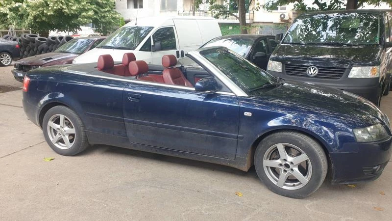 Audi A4 Cabrio, снимка 5 - Автомобили и джипове - 35238629