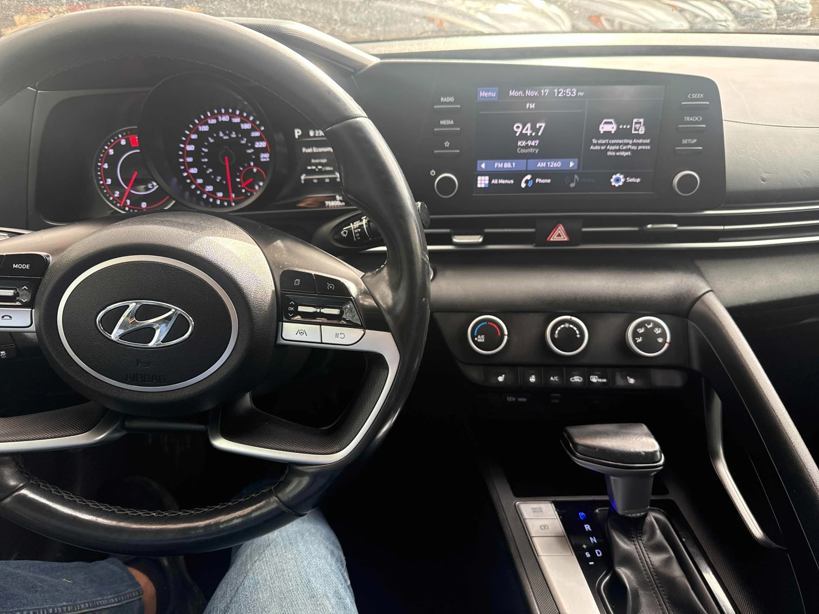 Hyundai Elantra * CARFAX * БЕЗ ПЪРВОНАЧАЛНА ВНОСКА - изображение 7