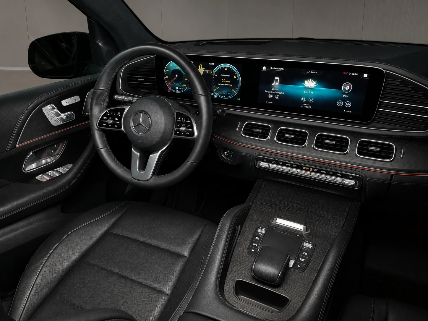 Mercedes-Benz GLE 450 4MATIC* AMG-Line* EQ Boost* Панорама, снимка 6 - Автомобили и джипове - 55164242