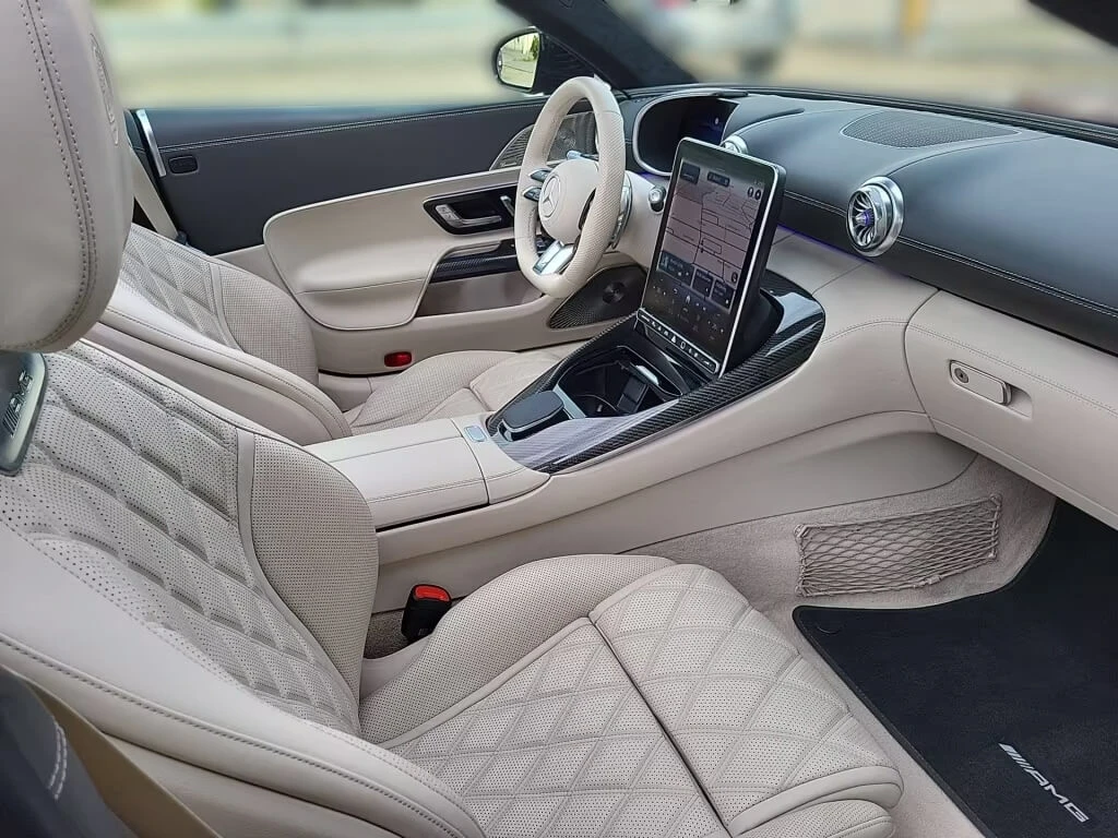 Mercedes-Benz SL 63 AMG 4M+ /Keramika/Burmester 3D/Karbon, снимка 4 - Автомобили и джипове - 55343991