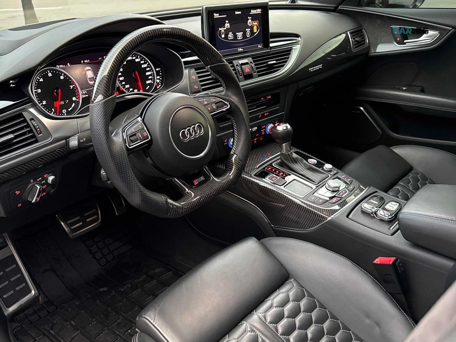Audi Rs7 STAGE 2 SUPER RARE ЦЕНА ДО БЪЛГАРИЯ АВТОКРЕДИТ, снимка 6 - Автомобили и джипове - 55978814