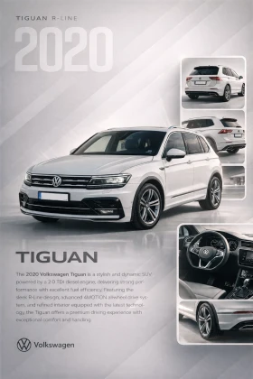 VW Tiguan Allspace R-line 4Motion 2.0 TDI 190hp