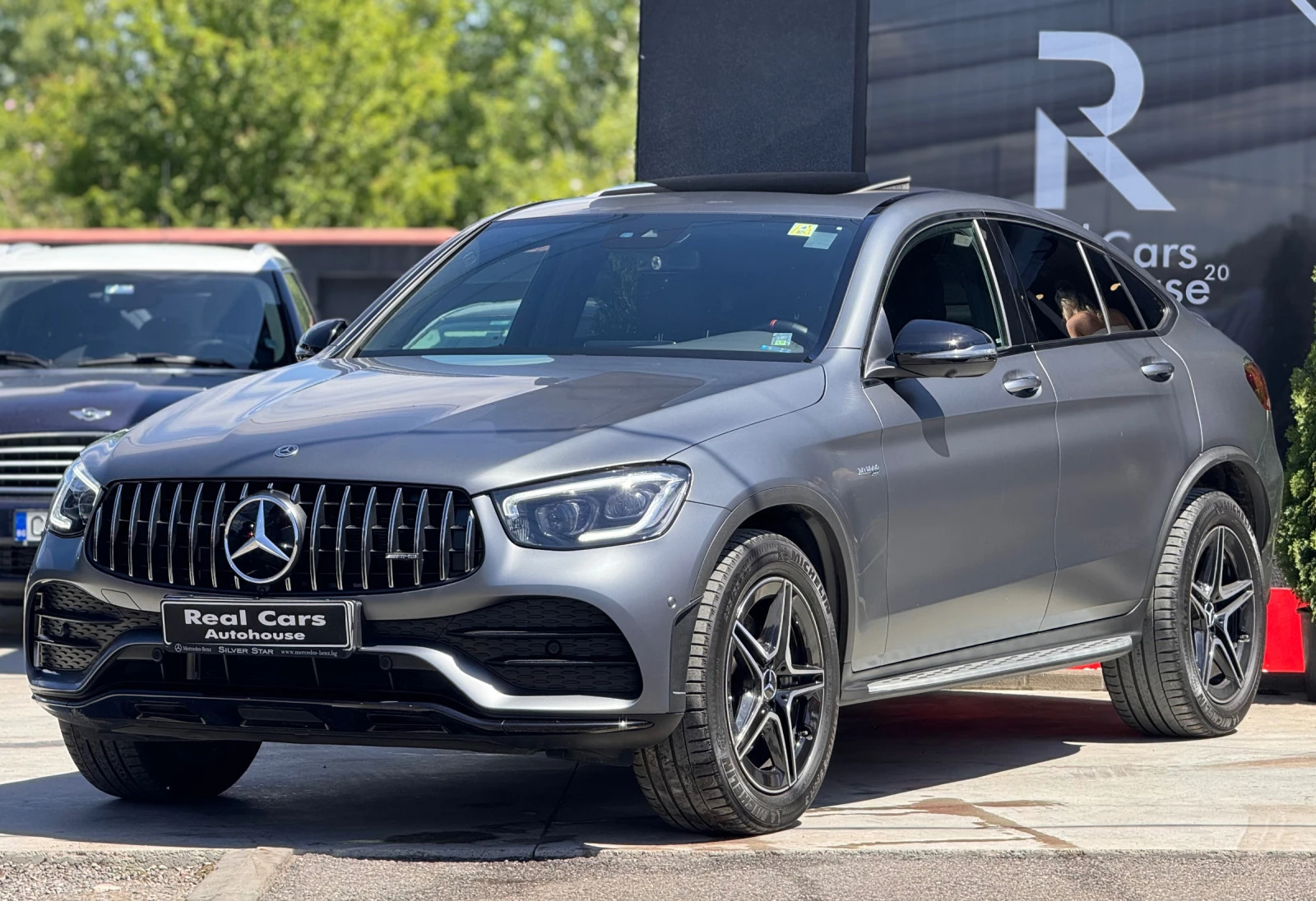 Mercedes-Benz GLC 43 AMG Coupe* Burmester* Carbon* Distr* Magno Matt, снимка 1