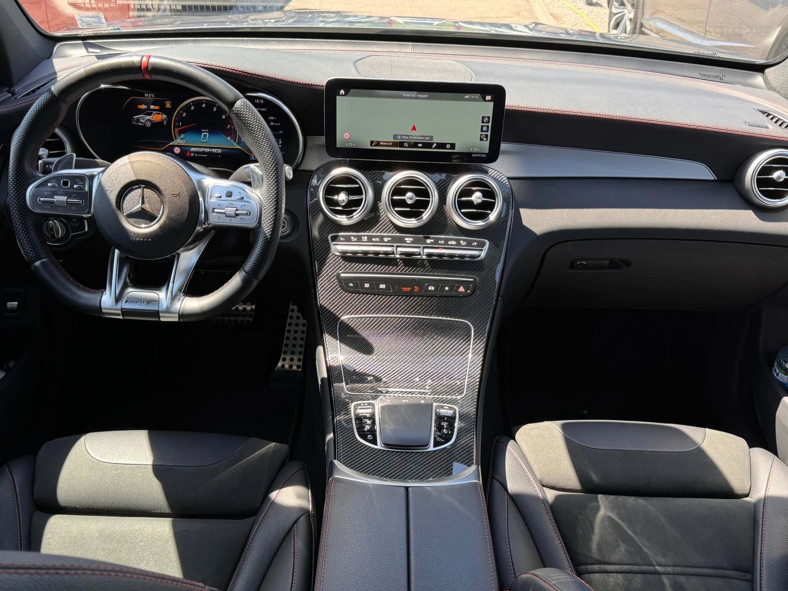 Mercedes-Benz GLC 43 AMG Coupe* Burmester* Carbon* Distr* Magno Matt | Mobile.bg   14