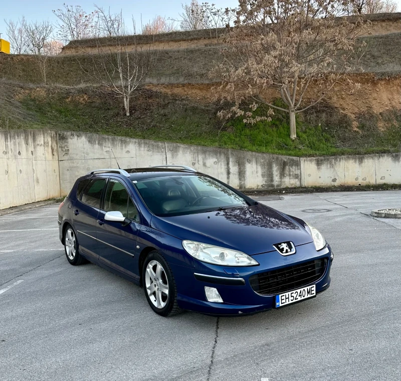 Peugeot 407 2.0 HDI ПАНОРАМА КОЖА КЛИМАТРОНИК, снимка 1 - Автомобили и джипове - 49578909