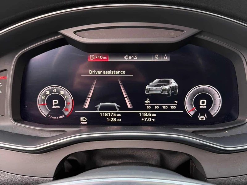 Audi A6 Technik* ДИСТРОНИК* 360* ПРЕДСТАВИТЕЛСТВО НА AUDI, снимка 9 - Автомобили и джипове - 53528808