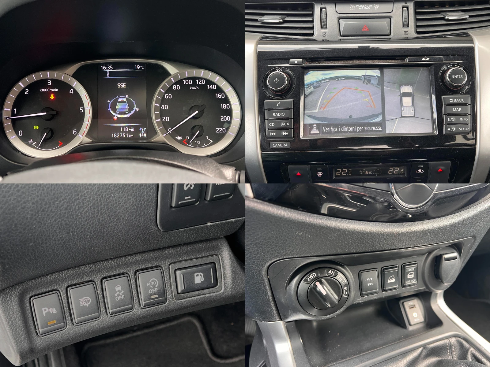 Nissan Navara 2.3dCi 4x4 ПРОЧЕТИ ОПИСАНИЕТО, снимка 14 - Автомобили и джипове - 54675743