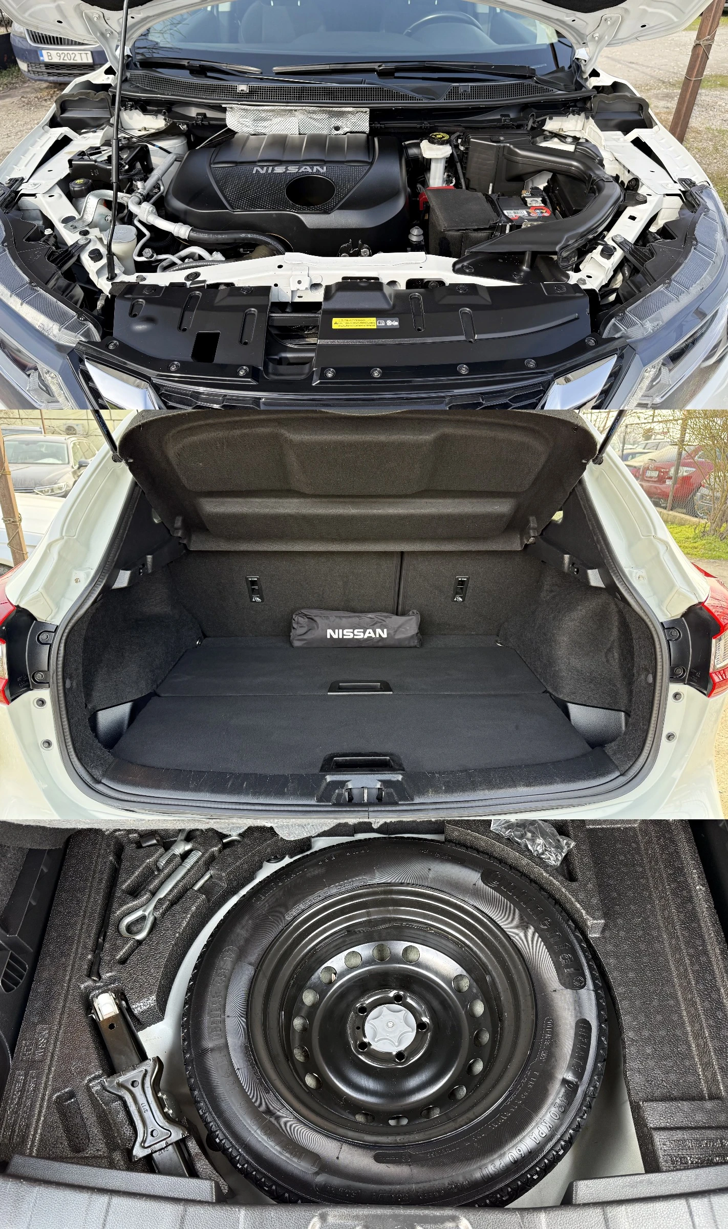Nissan Qashqai 1.5dci НАВИ ПАНОРАМА 360 Г.КАМЕРИ , снимка 16 - Автомобили и джипове - 55890973
