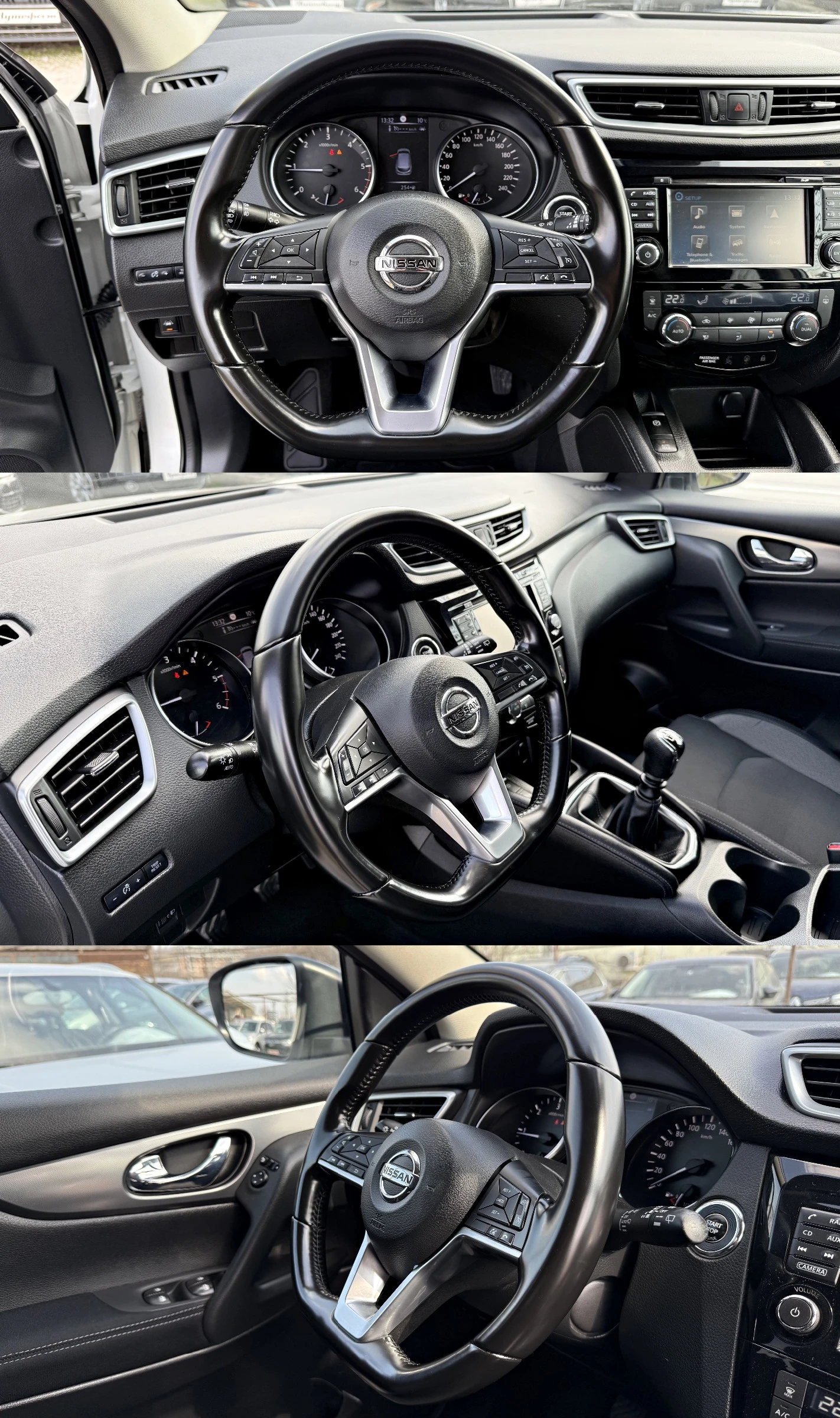 Nissan Qashqai 1.5dci НАВИ ПАНОРАМА 360 Г.КАМЕРИ , снимка 13 - Автомобили и джипове - 55890973