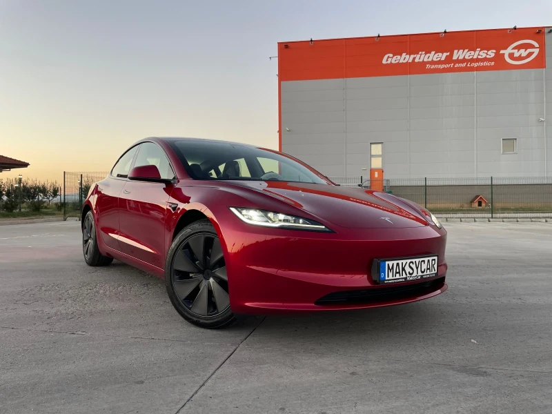 Tesla Model 3 New model 2024 LongRange, снимка 1 - Автомобили и джипове - 46877495