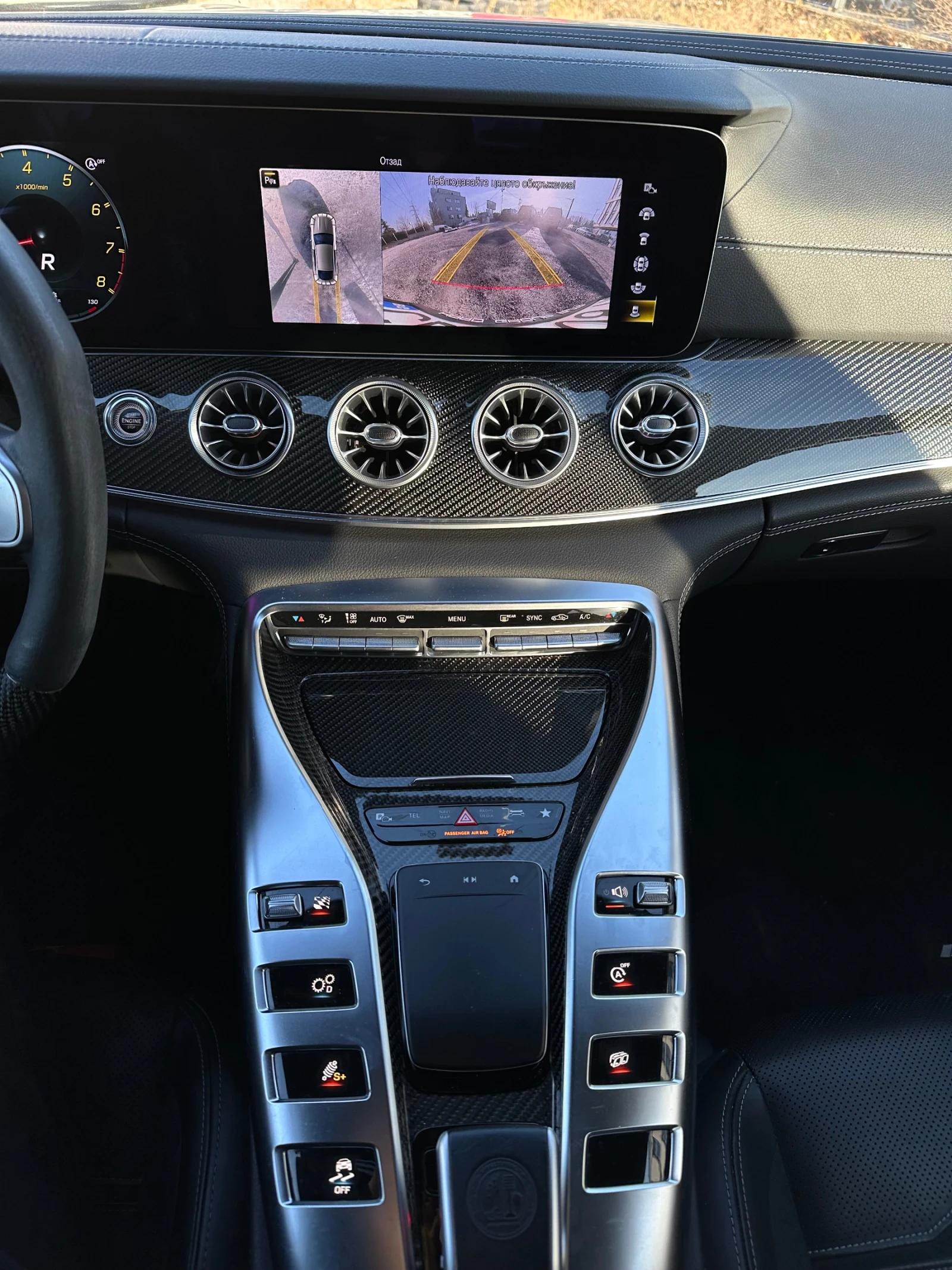 Mercedes-Benz AMG GT 63 S Designo* Spoiler* * Burmester 4D*  | Mobile.bg   13