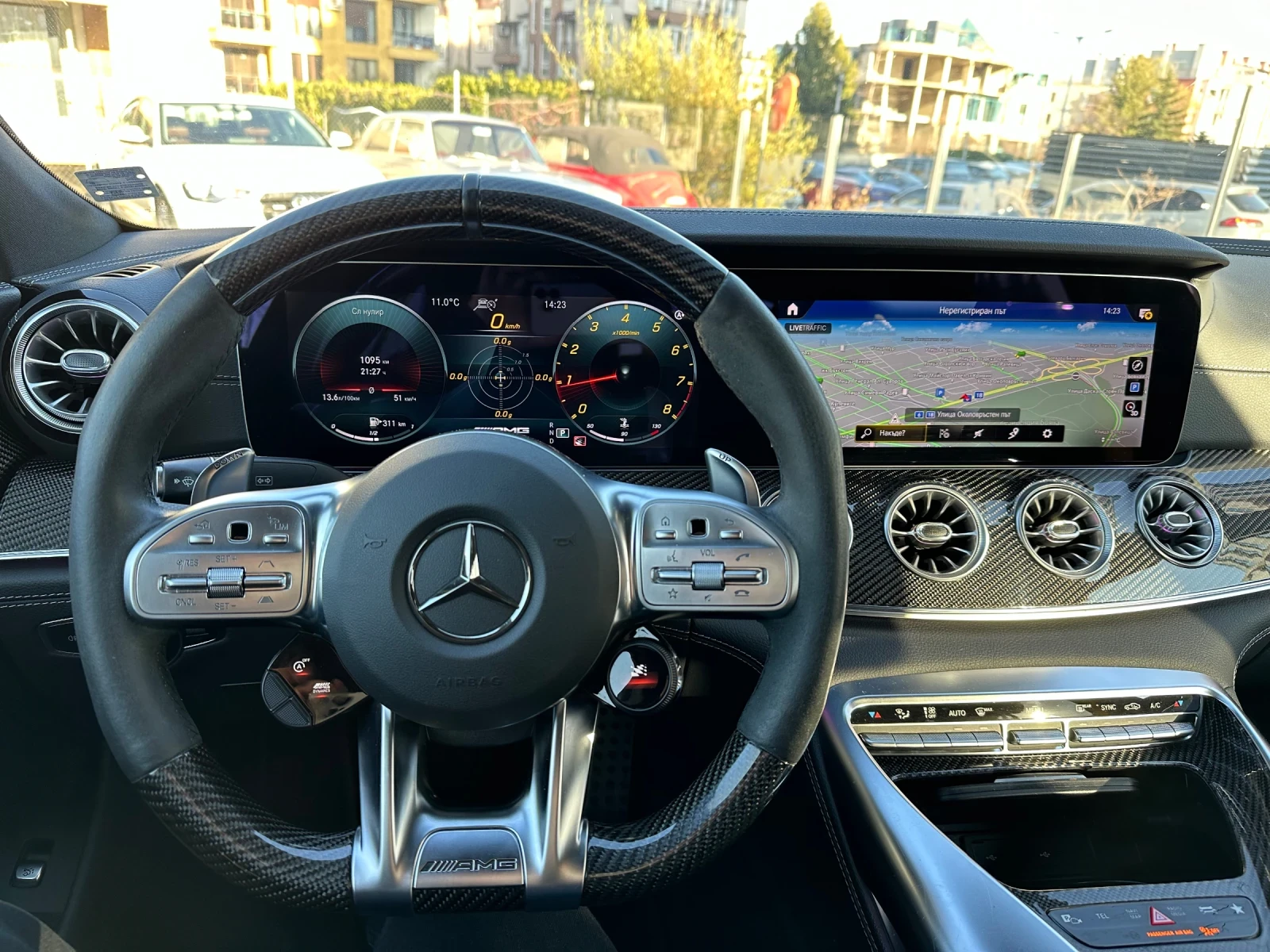 Mercedes-Benz AMG GT 63 S Designo* Spoiler* * Burmester 4D*  | Mobile.bg   12