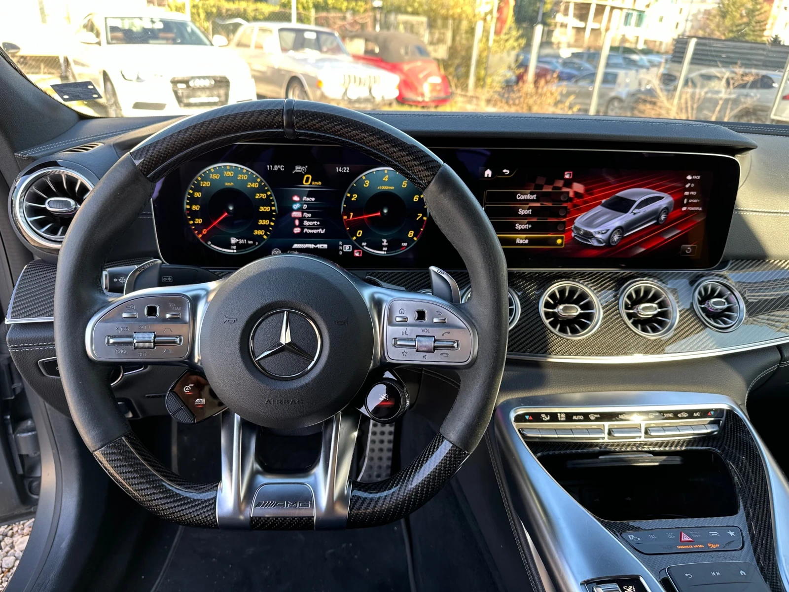 Mercedes-Benz AMG GT 63 S Designo* Spoiler* * Burmester 4D*  | Mobile.bg   11