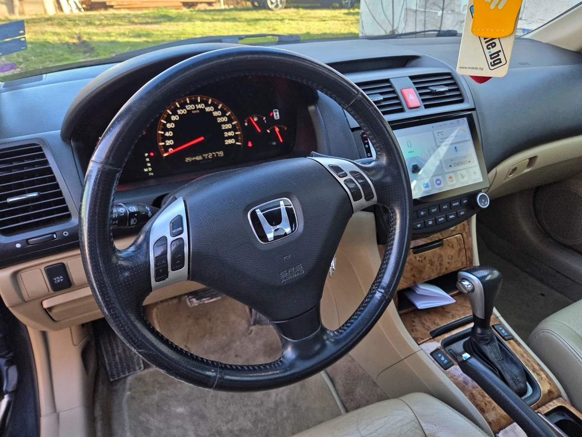 Honda Accord 2.4i 190hp Automatic/NAVI/Шибидах/КАМЕРА - изображение 8