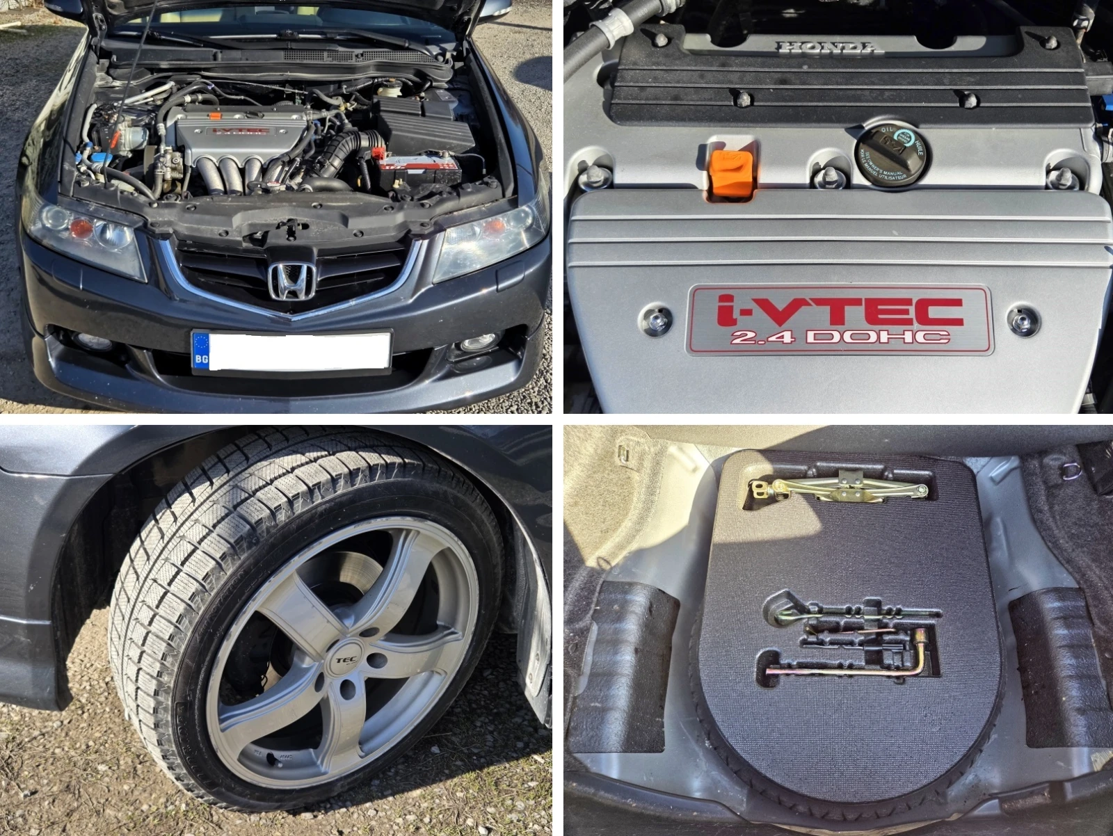 Honda Accord 2.4i 190hp Automatic/NAVI/�������/������ | Mobile.bg � ����������� 15