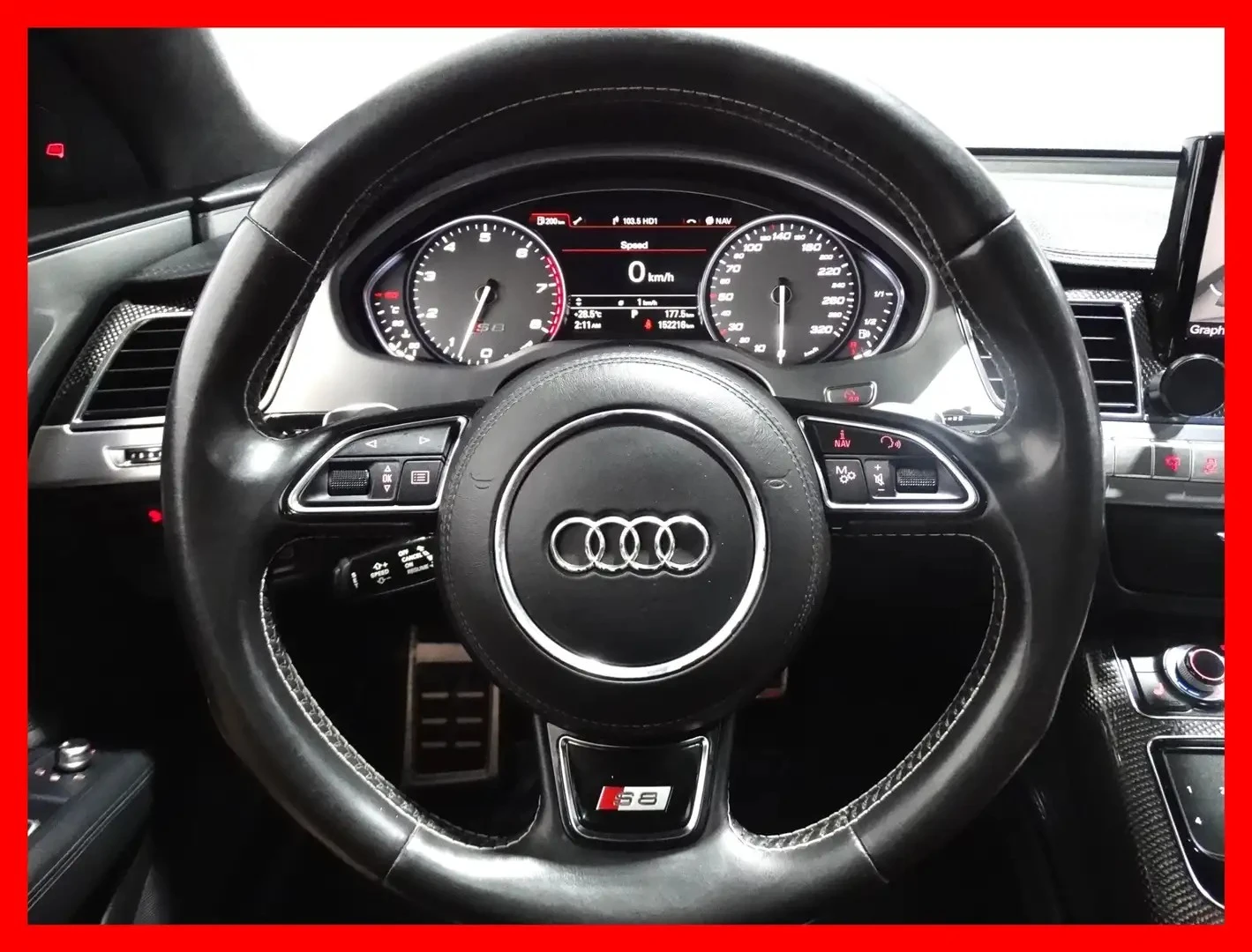 Audi S8 4.0T | QUATTRO | BOSE | CARBON, снимка 15 - Автомобили и джипове - 56129975