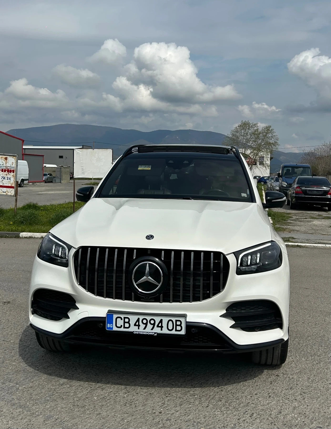 Mercedes-Benz GLS 400 d AMG Line 3xTV Pano/Burmester/Head-up FULL, снимка 9 - Автомобили и джипове - 54175232