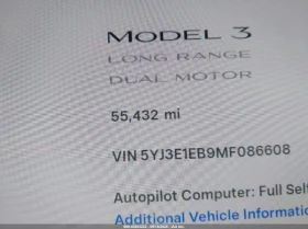 Обява за продажба на Tesla Model 3 U  U UX All Wheel Drive ~27 800 лв. - изображение 6