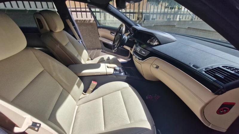 Mercedes-Benz S 350 CDI 4 MATIC LONG, щори, вакум, масажи, Android , снимка 12 - Автомобили и джипове - 47021039