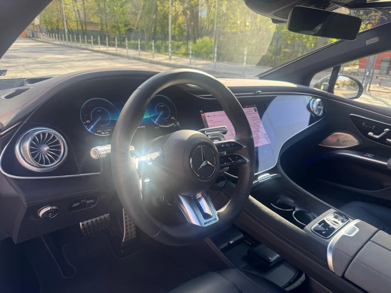 Mercedes-Benz EQS AMG 53 4MATIC+ 20 000лв първоначална вноска, снимка 9 - Автомобили и джипове - 51303112