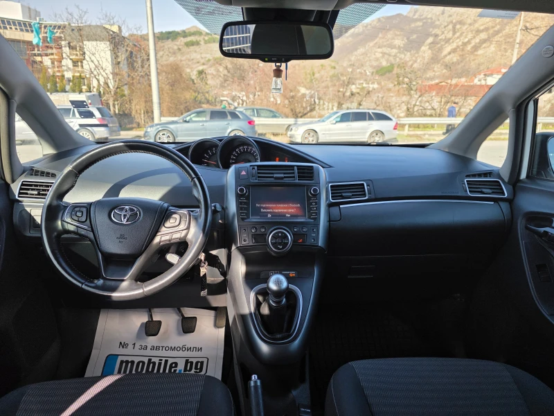 Toyota Verso 1.6 D НАПЪЛНО ОБСЛУЖЕН , снимка 10 - Автомобили и джипове - 53092394