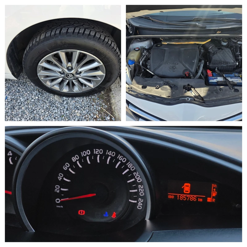 Toyota Verso 1.6 D НАПЪЛНО ОБСЛУЖЕН , снимка 17 - Автомобили и джипове - 53092394