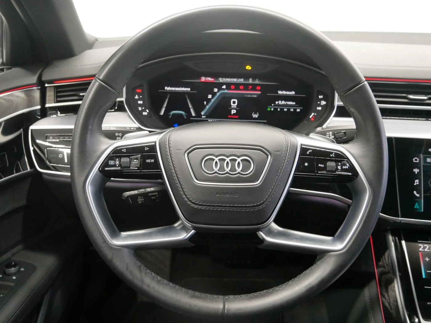 Audi A8 55 TFSI/S-LINE/PANO/B&O/HEAD UP/MATRIX/BLACK OPTIC - изображение 10