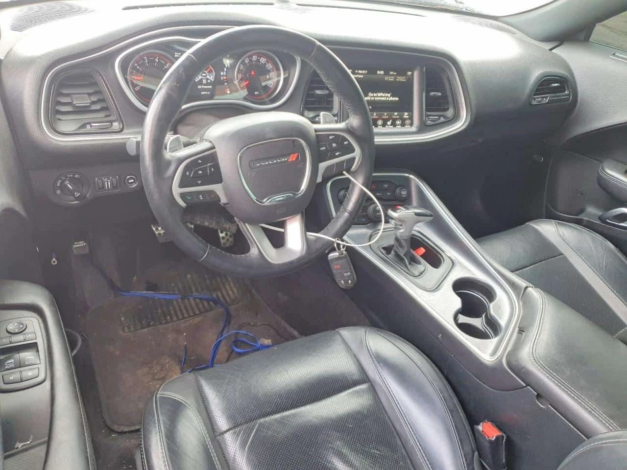 Dodge Challenger CARFAX/КЛИП НА МОТОРА/ПОДГРЕВ/КОЖА, снимка 8 - Автомобили и джипове - 55048699