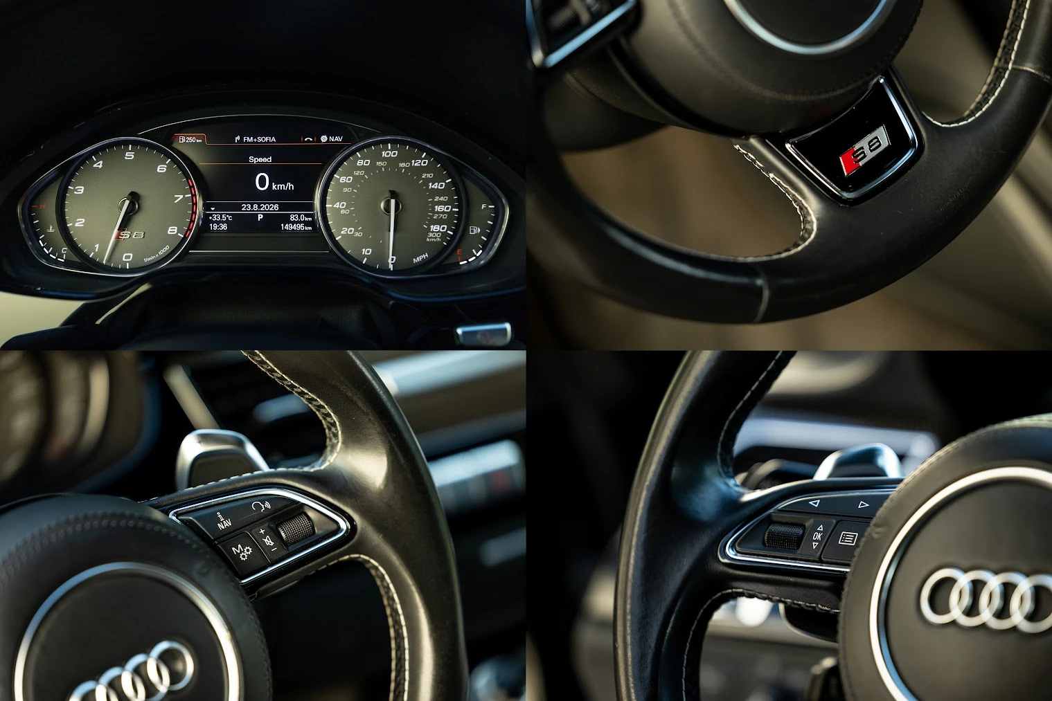 Audi A8 L 4.0T S package, снимка 14 - Автомобили и джипове - 55808560