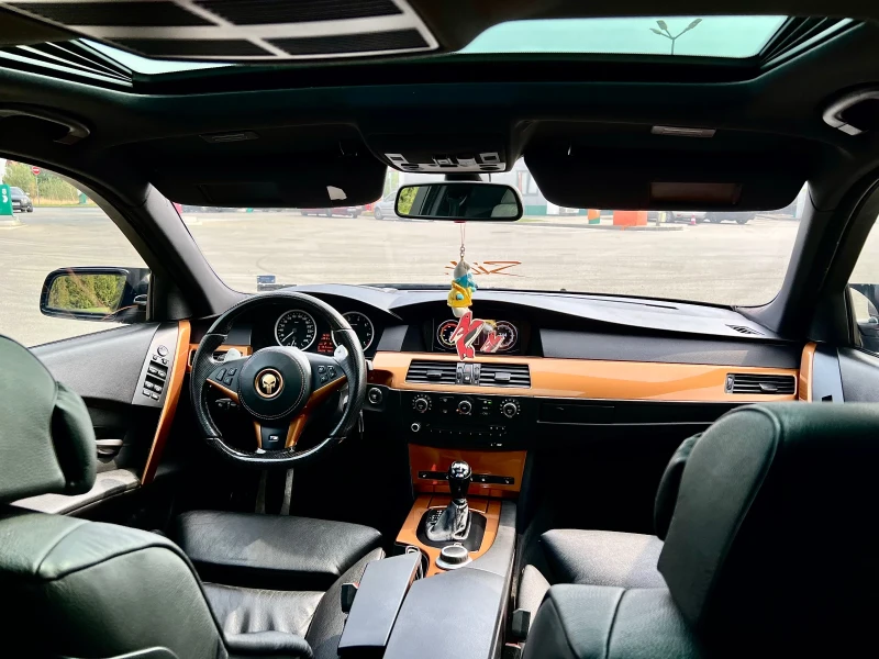 BMW 550 i v8, M5 pack, снимка 7 - Автомобили и джипове - 52506780