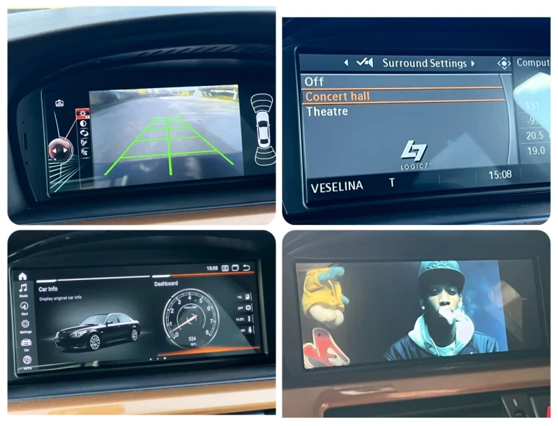 BMW 550 i v8, M5 pack, снимка 16 - Автомобили и джипове - 52506780