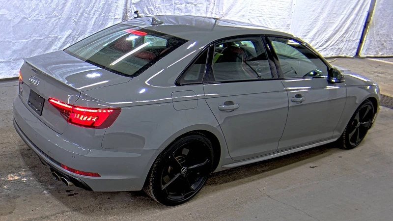 Audi S4 Premium Plus| DISTRONIC| NARDO GREY| RED INTERIOR , снимка 6 - Автомобили и джипове - 53513878