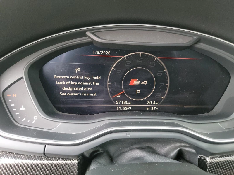 Audi S4 Premium Plus| DISTRONIC| NARDO GREY| RED INTERIOR , снимка 13 - Автомобили и джипове - 53513878