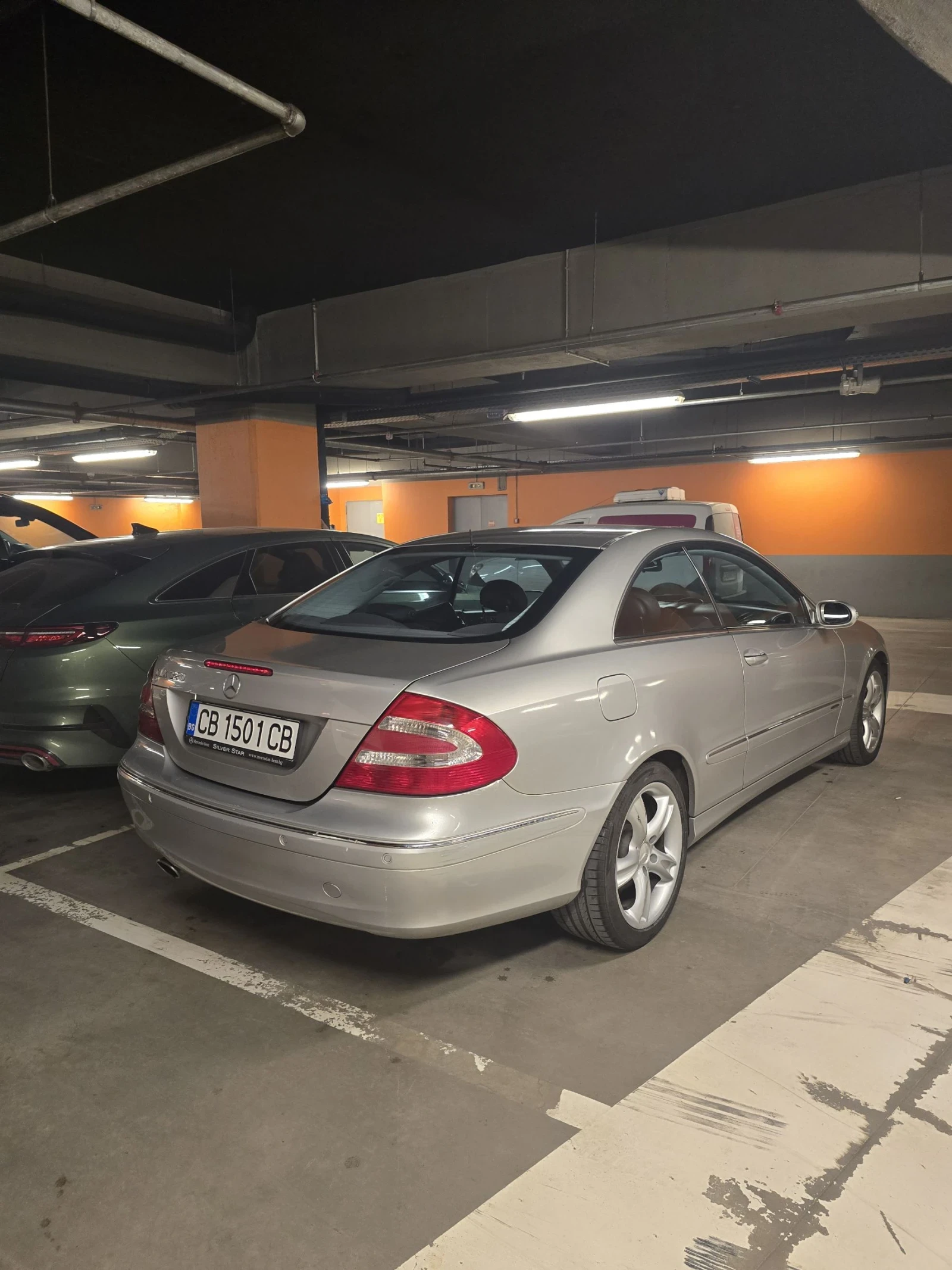 Mercedes-Benz CLK 3200 LPG AVANGARDE, снимка 7 - Автомобили и джипове - 53831638