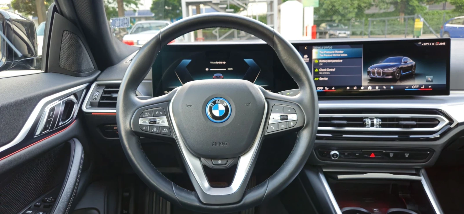 BMW i4 xDrive40 * 360 * ACC * HUD, снимка 12 - Автомобили и джипове - 55647448