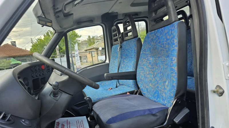 Iveco Daily 35C15 2.8D 6SP CH-ТРИСТРАНЕН-ДВОЙНИ РЕСОРИ-ЛИЗИНГ, снимка 8 - Бусове и автобуси - 50128345
