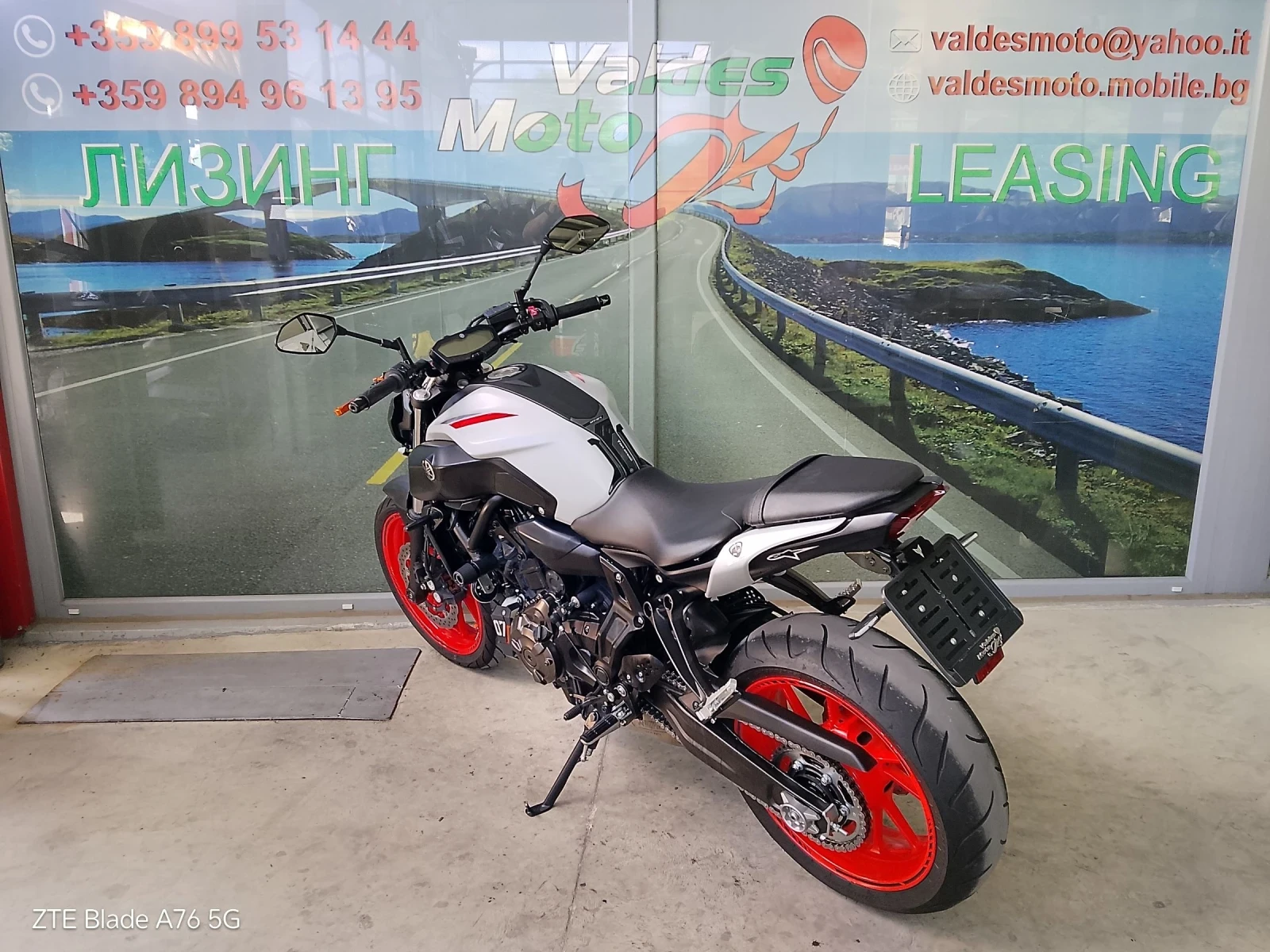 Yamaha Mt-07 ABS , снимка 5 - Мотоциклети и мототехника - 55233328