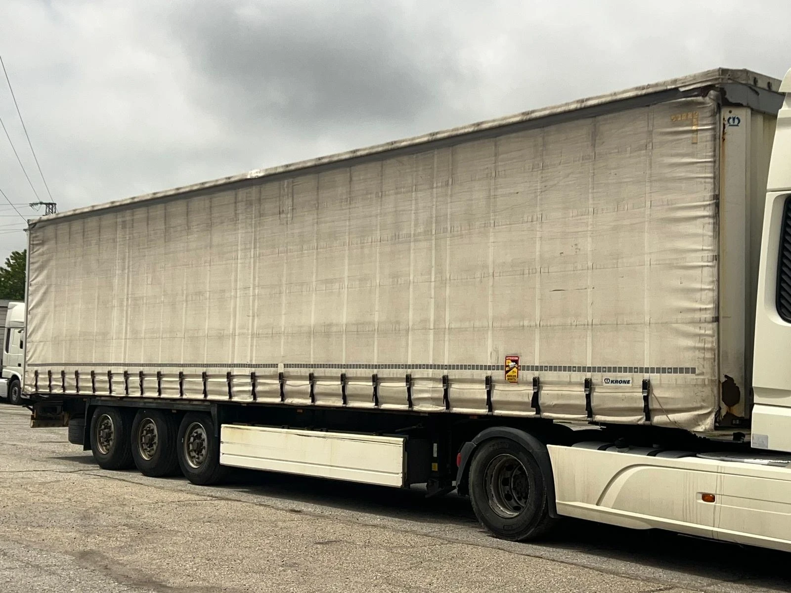 Полуремарке Krone KRONE SD EN 12642-XL CODE BPW WABCO ЛИЗИНГ!!!, снимка 5 - Ремаркета - 55975982