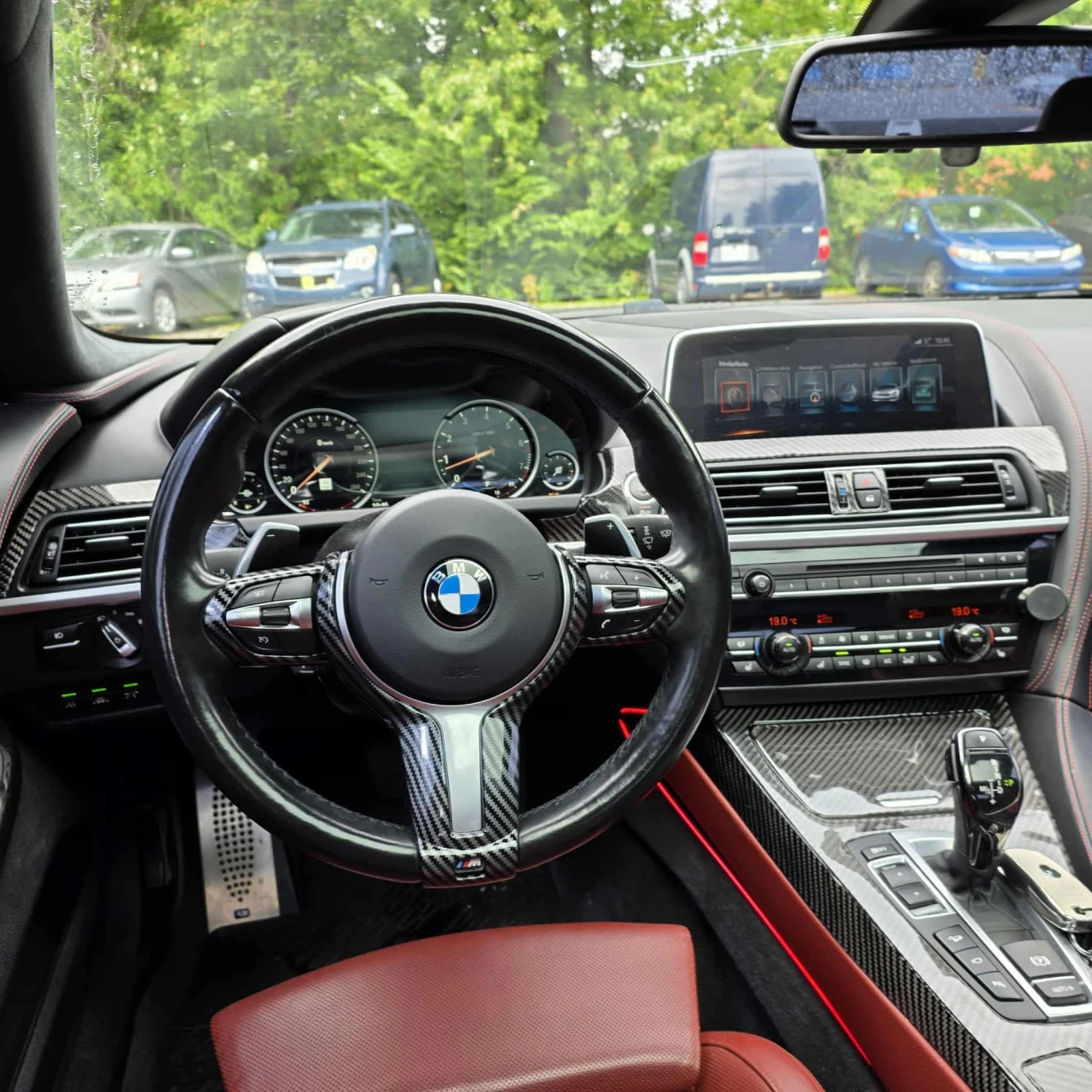 BMW 640 * АВТО КРЕДИТ* ЦЕНА ДО БГ * СЕРВИЗНА ИСТОРИЯ *  | Mobile.bg — изображение 11