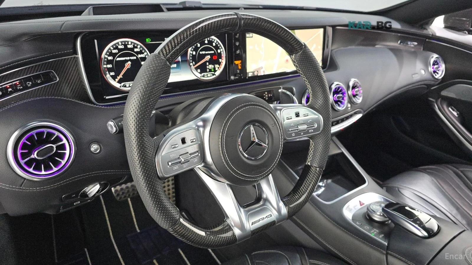 Mercedes-Benz S 63 AMG 4MATIC COUPE* HUD* 360* МАСАЖ* КОЖА* ОБДУХВ* П, снимка 12 - Автомобили и джипове - 55236089