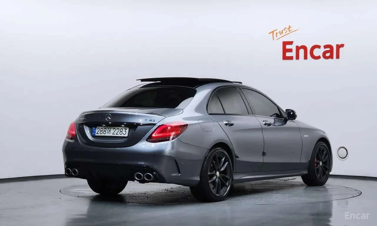 Mercedes-Benz C 43 AMG * C43 4MATIC * ЦЕНА ДО БГ, снимка 2 - Автомобили и джипове - 55577563