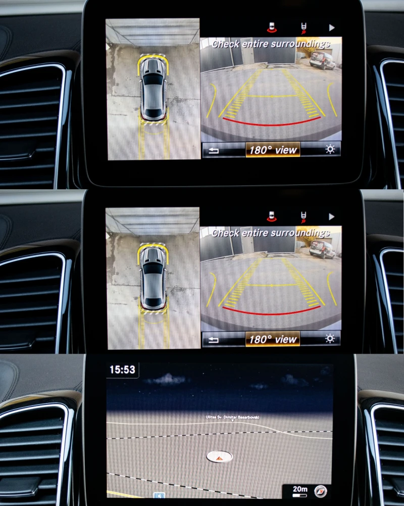 Mercedes-Benz GLE 350 d/Coupe/AMG/360/ПълнаСервизна/NightPackage, снимка 11 - Автомобили и джипове - 52214943