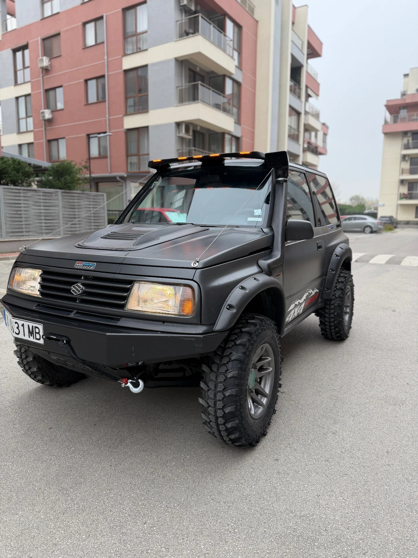 Suzuki Vitara 1, 6 газ лебедка шнорхел, снимка 1