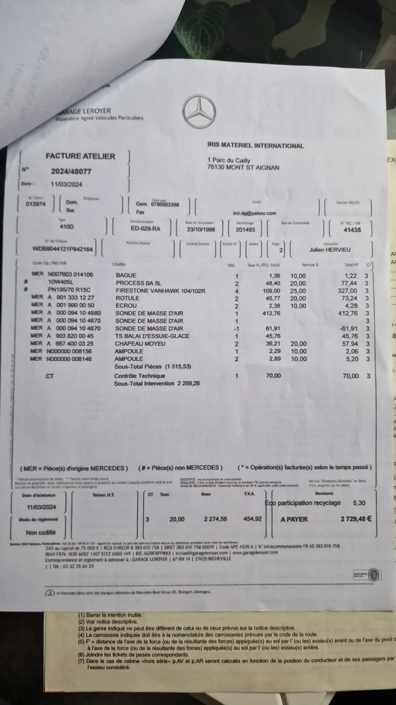 Mercedes-Benz Sprinter 410 хаспел, лифт ТОП!, снимка 14 - Бусове и автобуси - 47953465