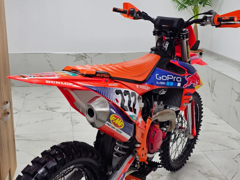 Ktm SX-F 250/СТАРТЕР/2 РЕЖИМА/ТРАКШЪН КОНТРОЛ/ ЛИЗИНГ, снимка 6 - Мотоциклети и мототехника - 47584062