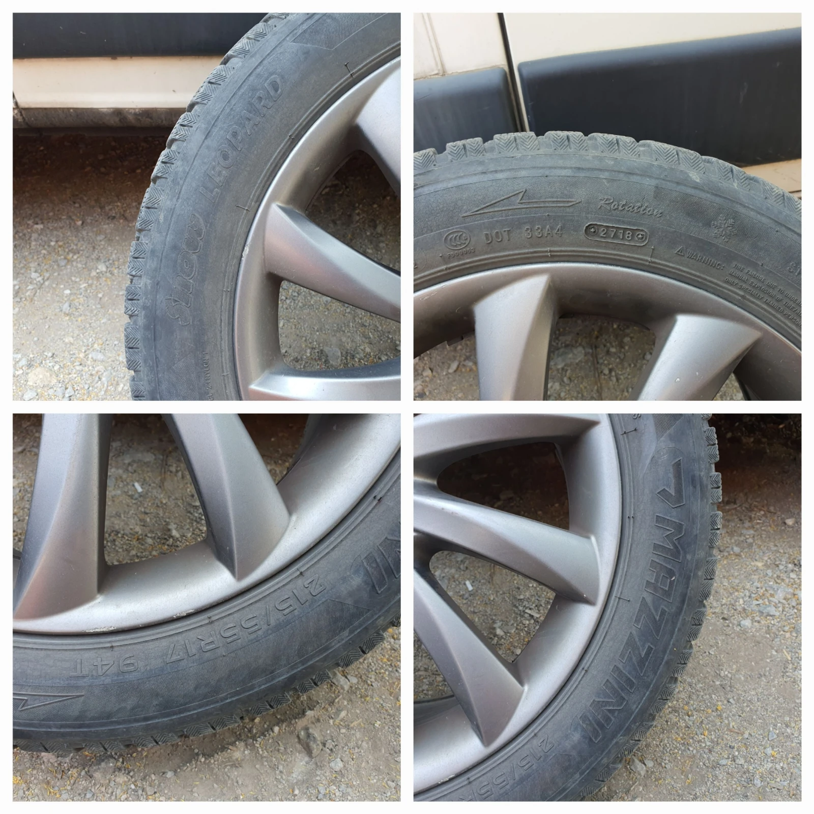 Джанти за Alfa Romeo 159, снимка 8 - Гуми и джанти - 55057607
