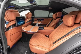 Mercedes-Benz S 400 d* LONG* AMG* BURM-4D* HEAD-UP* PANO* DISTR* 4-SEA, снимка 17