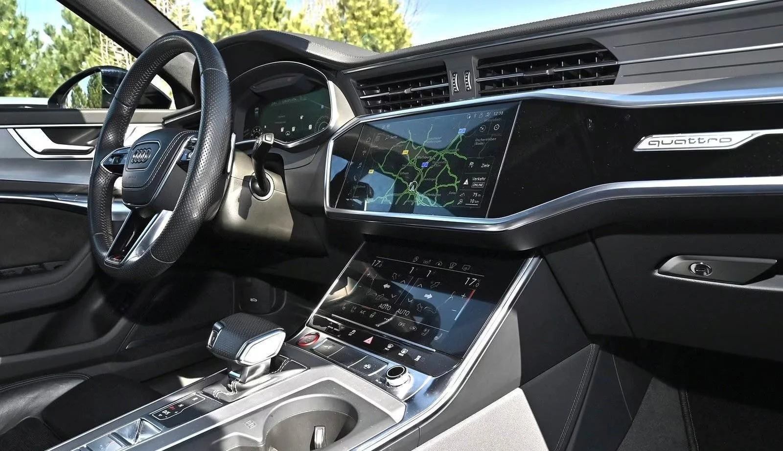 Audi Rs6 4.0TFSI/AVANT/600HP/360CAM/CERAMIC/HUD/PANO/393f - изображение 7