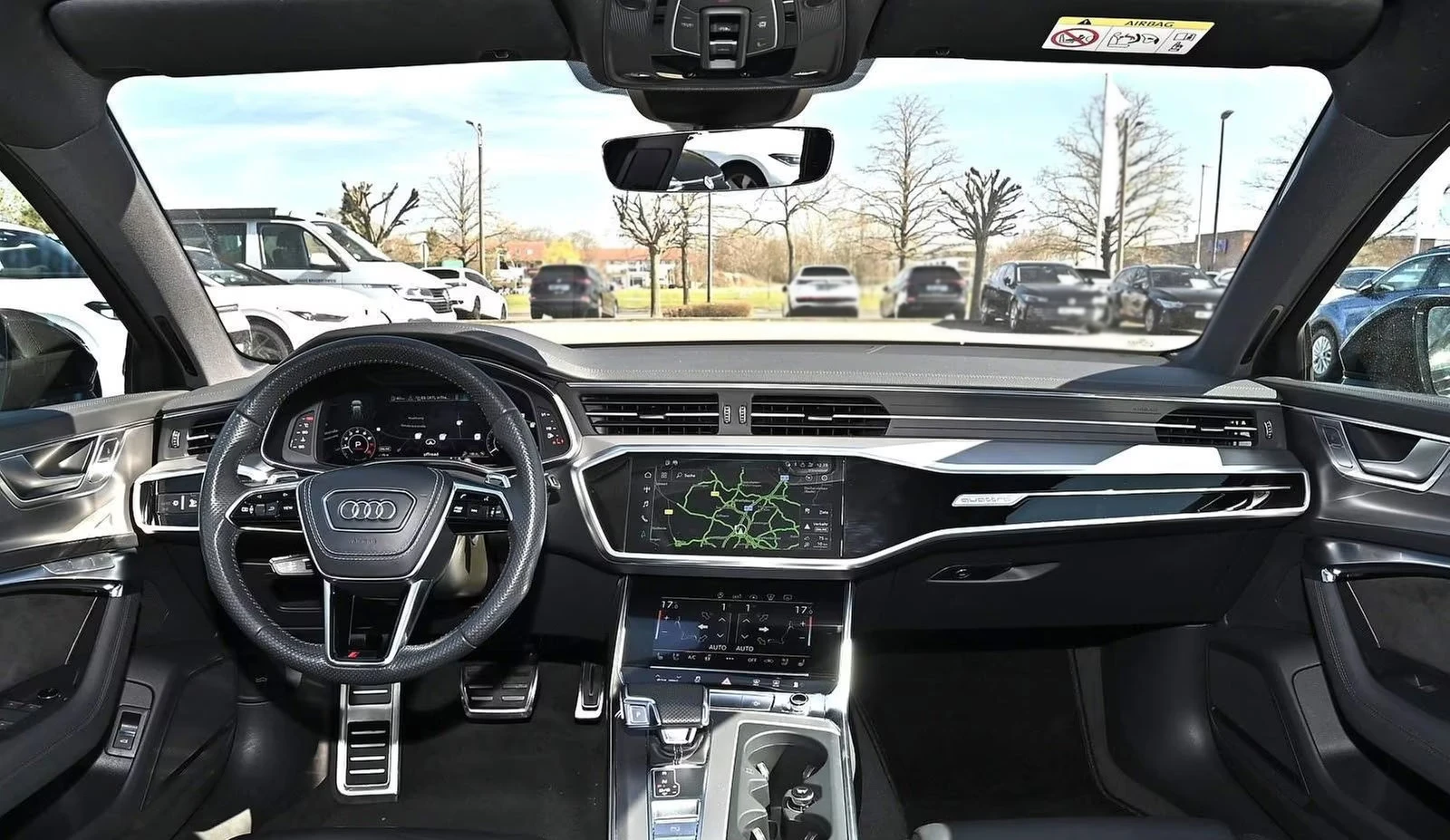 Audi Rs6 4.0TFSI/AVANT/600HP/360CAM/CERAMIC/HUD/PANO/393f - изображение 8